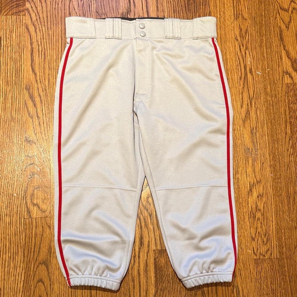 Easton Kids Casual Baseball Pants with Red Stripe